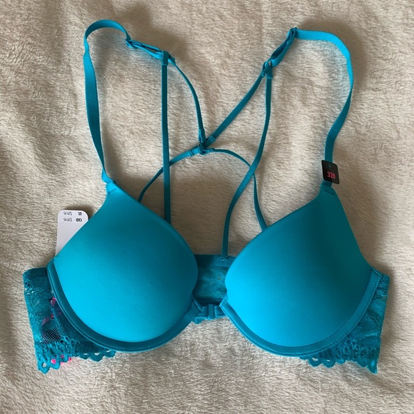 LA SENZA FRONT- CLOSE PUSH UP BRA - 32B - Picture 3 of 4